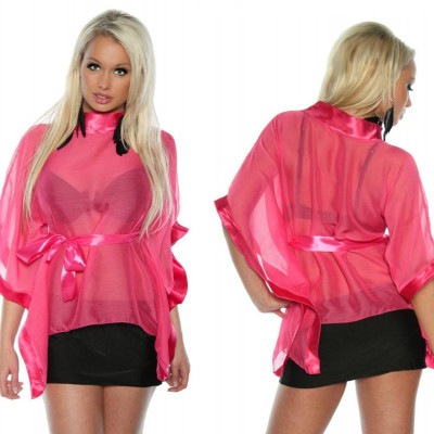 Pareo Copricostume Copribikini da Spiaggia Maglia rosa Ayumi